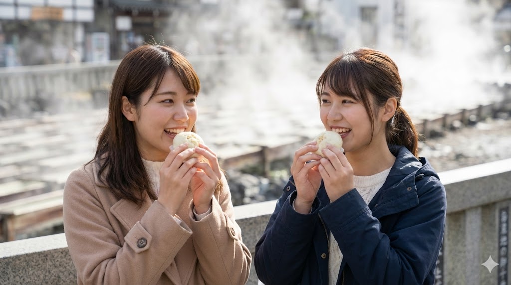 湯畑周辺の食べ歩きと穴場ランチ