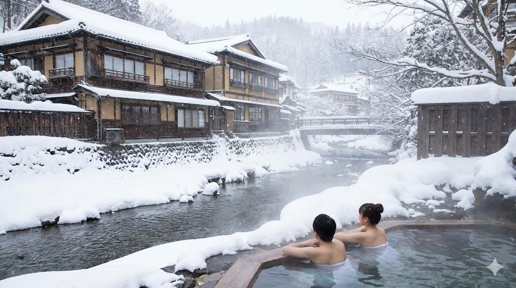 冬の黒川温泉は要注意！積雪状況とタイヤチェーンの必要性