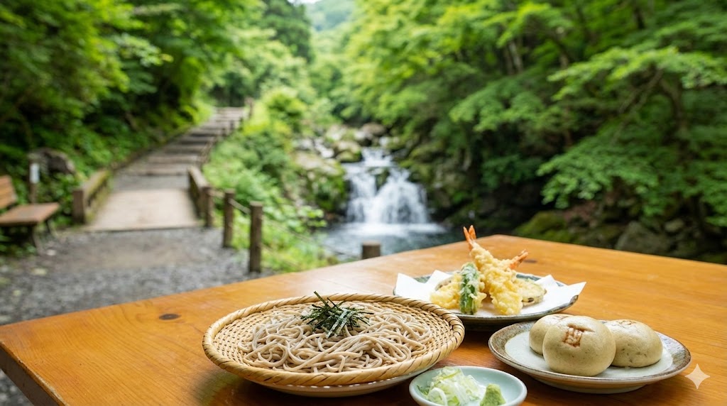 箱根湯本温泉周辺の観光とグルメ
