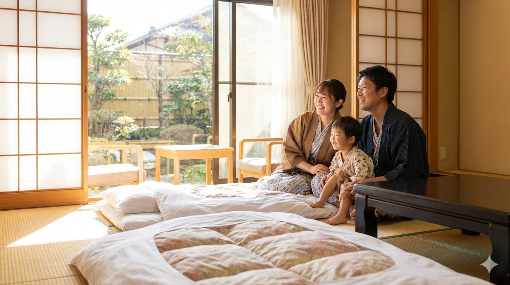 一人旅や子連れでも安心して泊まれる宿