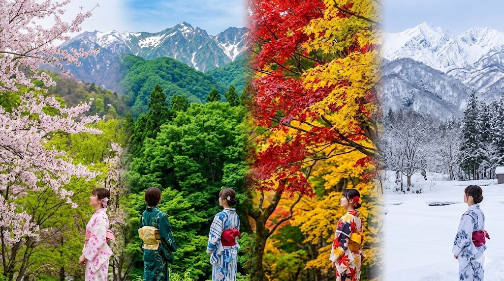 四季折々の魅力を体感する旅の準備