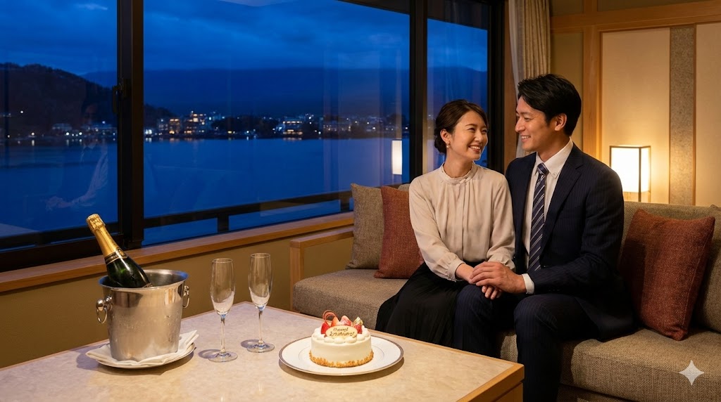 記念日やカップル旅行に最適な高級宿
