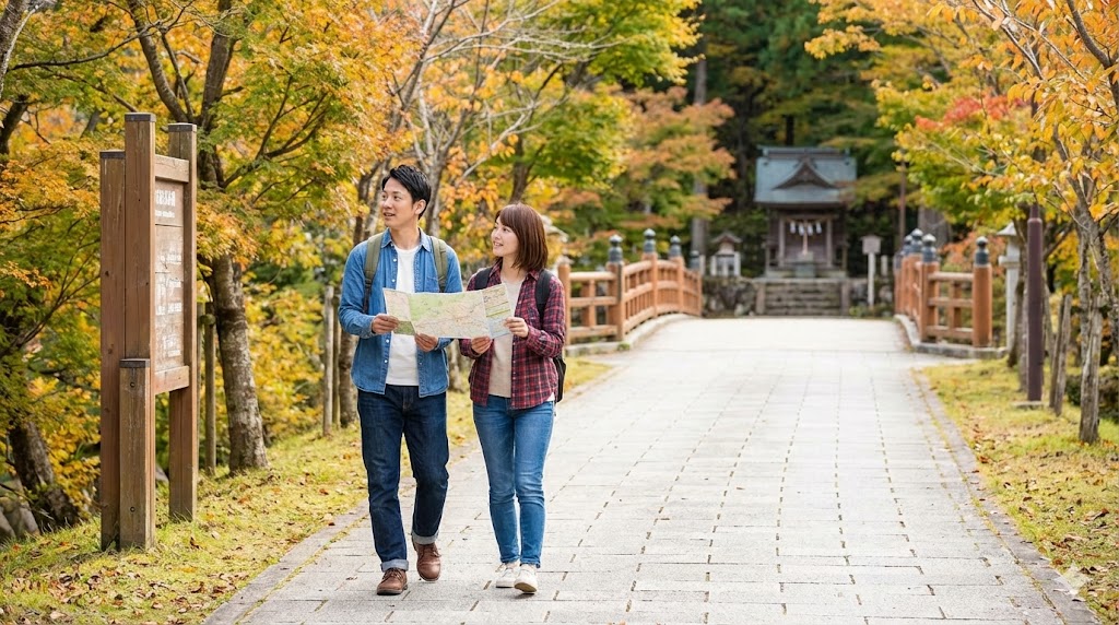秋保温泉を満喫するモデルコースと交通手段