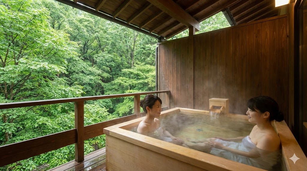 誰にも邪魔されないピグマリオン露天風呂付客室