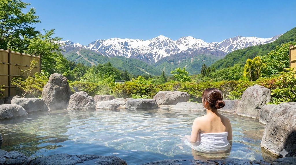 北アルプスの絶景が広がる日本屈指の温泉郷